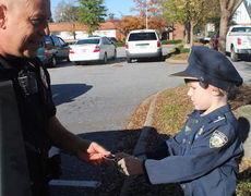 Gunner asked Cpl. Phillips if he could hold the handcuffs.
 
 
 