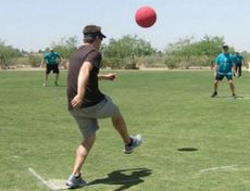 Kickball offered by Parks & Recreation