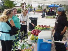 From jewlery to produce, Greer's Sunday city market's 22 vendors drew many customers with a variety of goods.