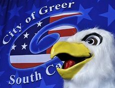 The mascot for the City of Greer Freedom Blast on Saturday, June 28 is the bald eagle. 