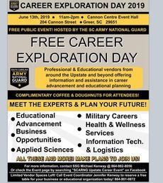 SC National Guard has Career Exploration Day at Cannon Centre