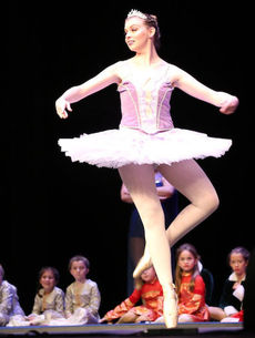Rebekah Cockrell performed as the Sugar Plum Fairy at the Nutcracker Show performed by Southern Dance Connection at District Five Fine Arts Center last Saturday.
 