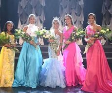 Dabria Aguilar, Miss Capital City Teen, was crowned Miss South Carolina Teen 2021 at Township Auditorium in Columbia on Friday.
 