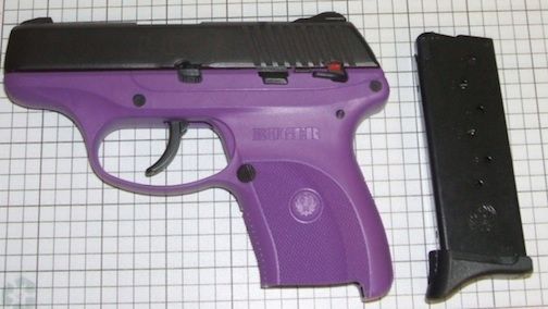 This is the unloaded .380 caliber handgun that was discovered in a passenger’s carry-on bag at GSP on Sunday.
 