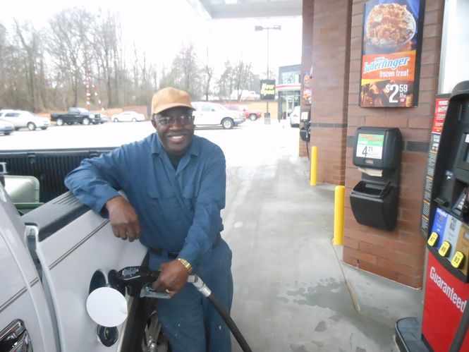 Jerry Brooks, of Lyman, said he visited the QuikTrip in Greer today because of its easy access. 