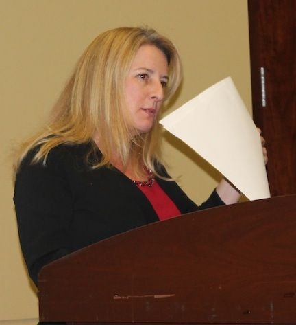 Denise VandenBerghe appeared before the Board of Zoning Appeals Monday requesting and receiving approval for a parking variance to relocate Wild Ace Pizza and Pub at 103 Depot Street.