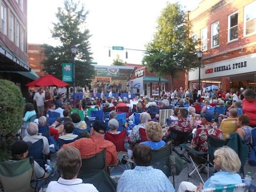 The crowds attending Tunes On Trade last year helped spark business at ACME during Friday evenings. However, Tunes On Trade is moving to the Greer City amphitheater this year.