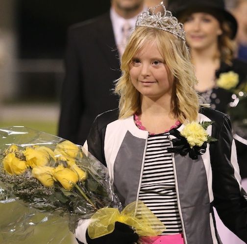 Summer Hill was crowned Greer High School Homecoming queen.
 