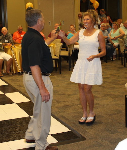 The Greer High School Reunion ended with prizes awarded to lucky number holders
 