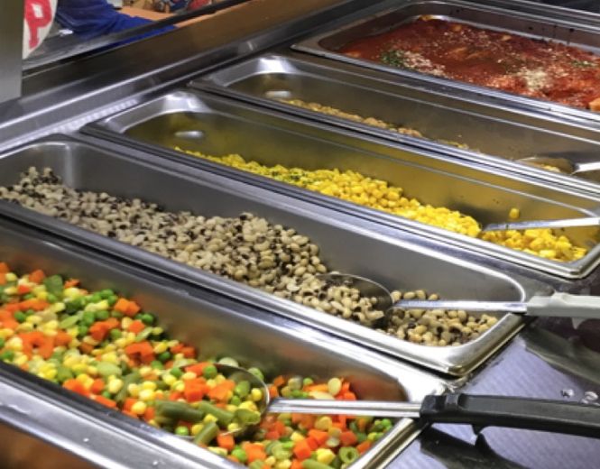 Healthy food is favored by most students at Chandler Creek Elementary School.
 
