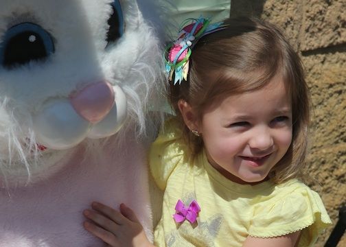 On the cover: The Easter Bunny was a hit but maybe not as much as the children at Century Park Saturday during Egg-Tastic.
 