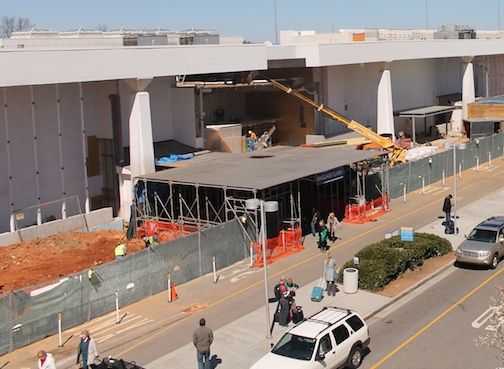 The $120 million GSP terminal improvement project is scheduled for a January 2016 completion.
 