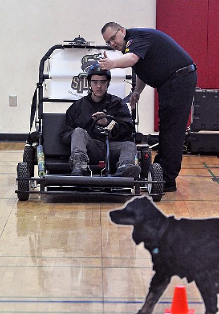 Chad Richardson went into the high schools to teach the dangers of impaired driving.
 