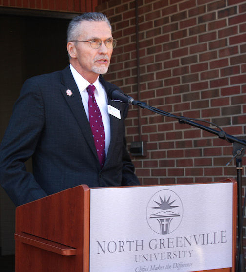Randall J. Pennell, interim president of North Greenville University.
 
