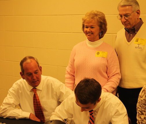 Jackson Tipton signed Wednesday with Union College in Kentucky. Read story here.
 