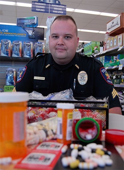 Walgreens offered to be a dropoff point in 2011 for citizens to drop off unused or outdated prescriptions. Sgt. Chad Richardson worked with the city on the project.