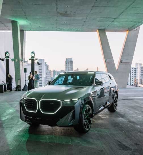 The BMW Concept XM will be displayed at the BMW Zentrum Wednesday through Monday (Dec.13).
 