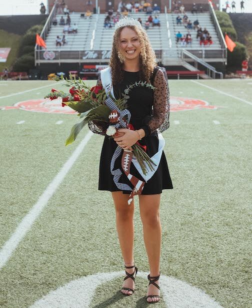 North Greenville University (NGU) early childhood education major Hannah Turner from Pickens was crowned homecoming queen.
 