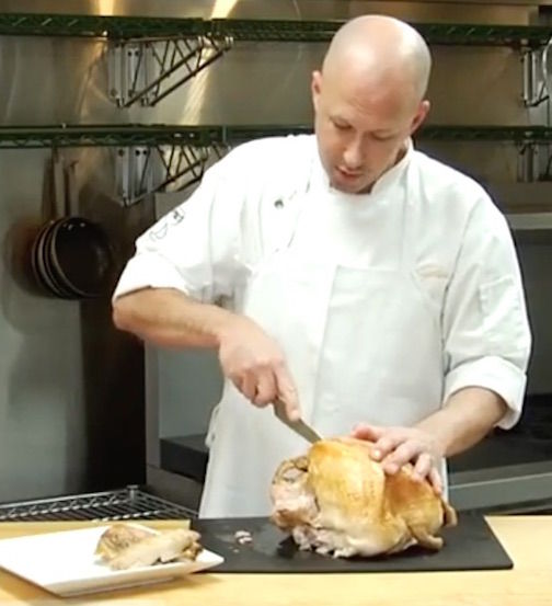 Enjoy Jason Clark's tutorial on how to carve a turkey.
 