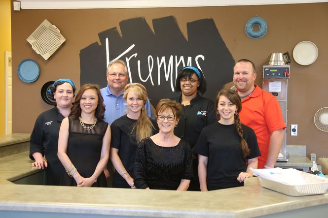 Krumms on the Plate held its grand opening Thursday. The bakery and catering business is a companion to its sister business, Plate 108, on E. Poinsett Street.
 