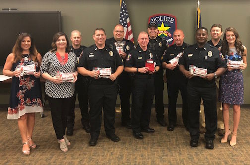 Photo 1 | Greer Police recipients of Bleed Control Kits for each patrol ...
