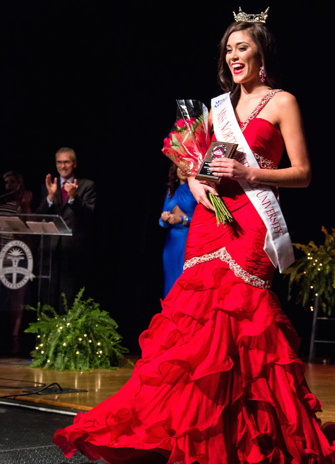 Crystal Potter from Florence was crowned Miss North Greenville University Saturday night.
 