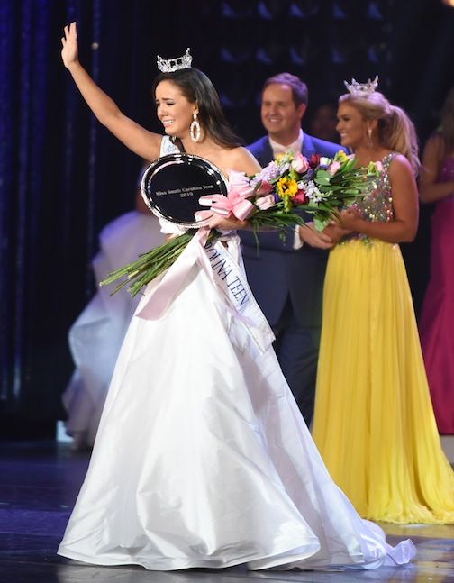 Kellan Fenegan, Miss Columbia Teen, was crowned Miss South Carolina Teen 2019 at Township Auditorium in Columbia Friday.
 