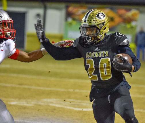 Greer's Quay White scored two touchdowns and ran for 156 yards.
 
 