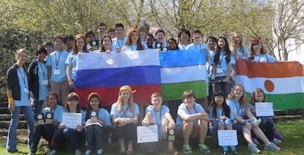 Riverside Middle School students earned awards and distinctions for their presentations at the State Model United Nations Conference in Black Mountain, N.C.