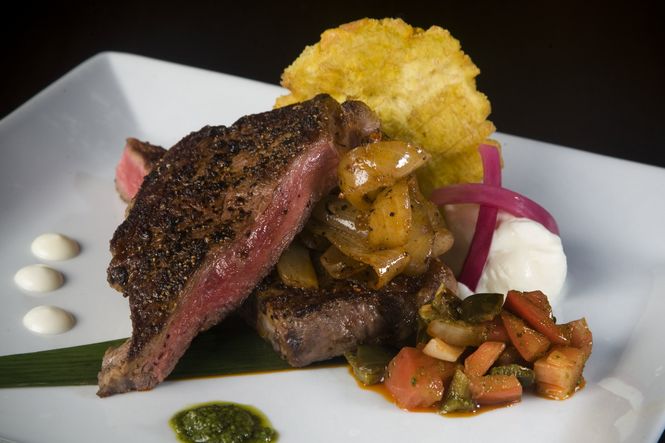 Bruce's entrees are memorable, much like this ribeye steak.