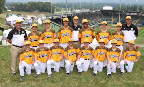 The Northwood/Taylors Little League team will be enjoying the sites, games and sliding down the hill the next two days before flying home into GSP.
 