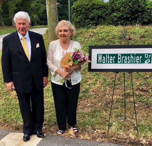 Dr. T. Walter Brashier and his wife, Christine, have gifted the university with a 17,225-square-foot building at 199 Hunt Street in Greer.
 