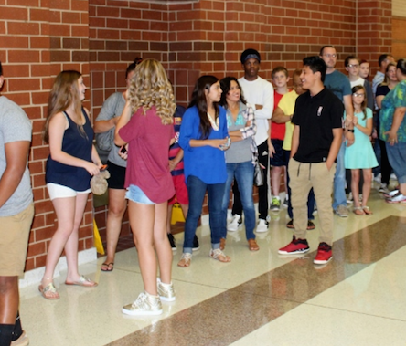 Orientation for Greer High School's new Freshman Academy was held Thursday.
 