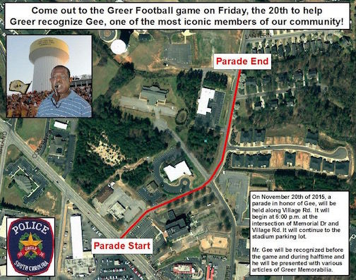 Friday's parade route to honor Lonnie 