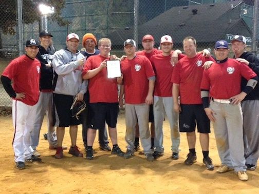 The Dynamite softball team won the Fall Men’s League Championship for the City of Greer.